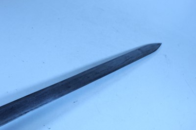 Lot 83 - A reproduction Spanish broad sword having an...