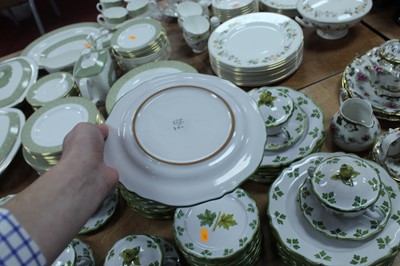 Lot 90 - An extensive Italian dinner service on a white...