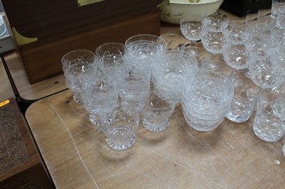 Lot 107 - A suite of Edinburgh Crystal glassware to...