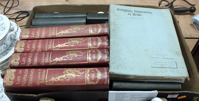 Lot 115 - A box of miscellaneous books to include...