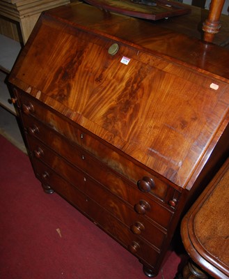 Lot 1138 - A mid-Victorian mahogany, flame mahogany, and...