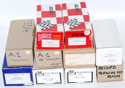 Lot 1283 - Ten various boxed 1/43 scale white metal and...