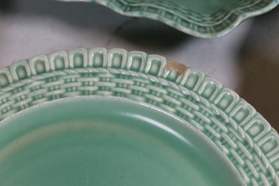 Lot 174 - A collection of Spode Royal Jade plates and...