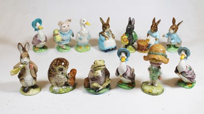 Lot 176 - A collection of seven Beswick Beatrix Potter...