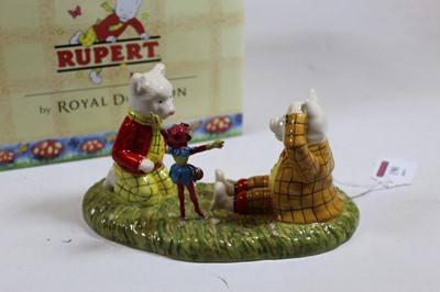 Lot 190 - A Royal Doulton figure 'The Imp of Spring',...