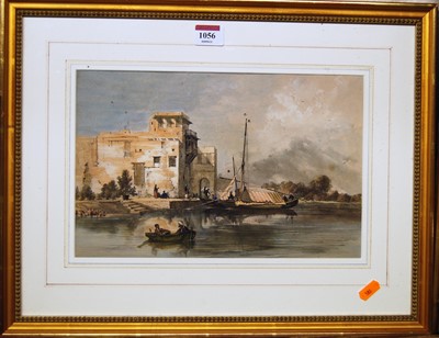 Lot 1056 - After David Roberts - North African scene,...