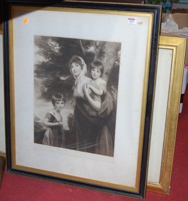 Lot 1070 - Three various Victorian monochrome engravings,...