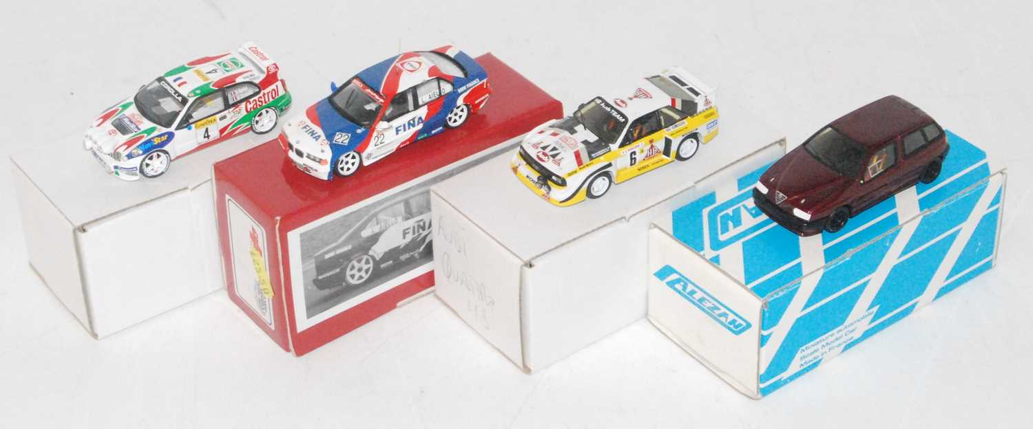Lot 1299 - One box containing four various boxed 1/43...