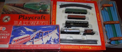 Lot 1203 - An original boxed Chad Valley overhead...