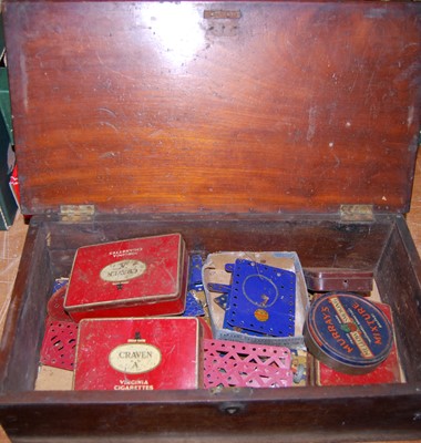 Lot 1205 - One box containing a small quantity of Meccano,...