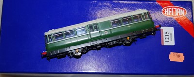 Lot 1215 - A Heljan 00 gauge railbus, in original box