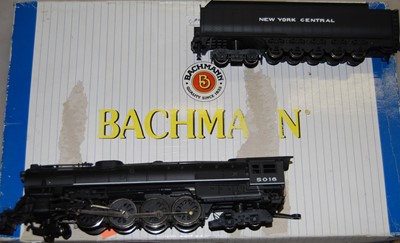 Lot 1221 - A Bachmann 00 gauge engine and tender for New...