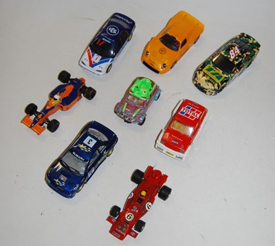 Lot 1226 - One box containing eight various Scalextric...