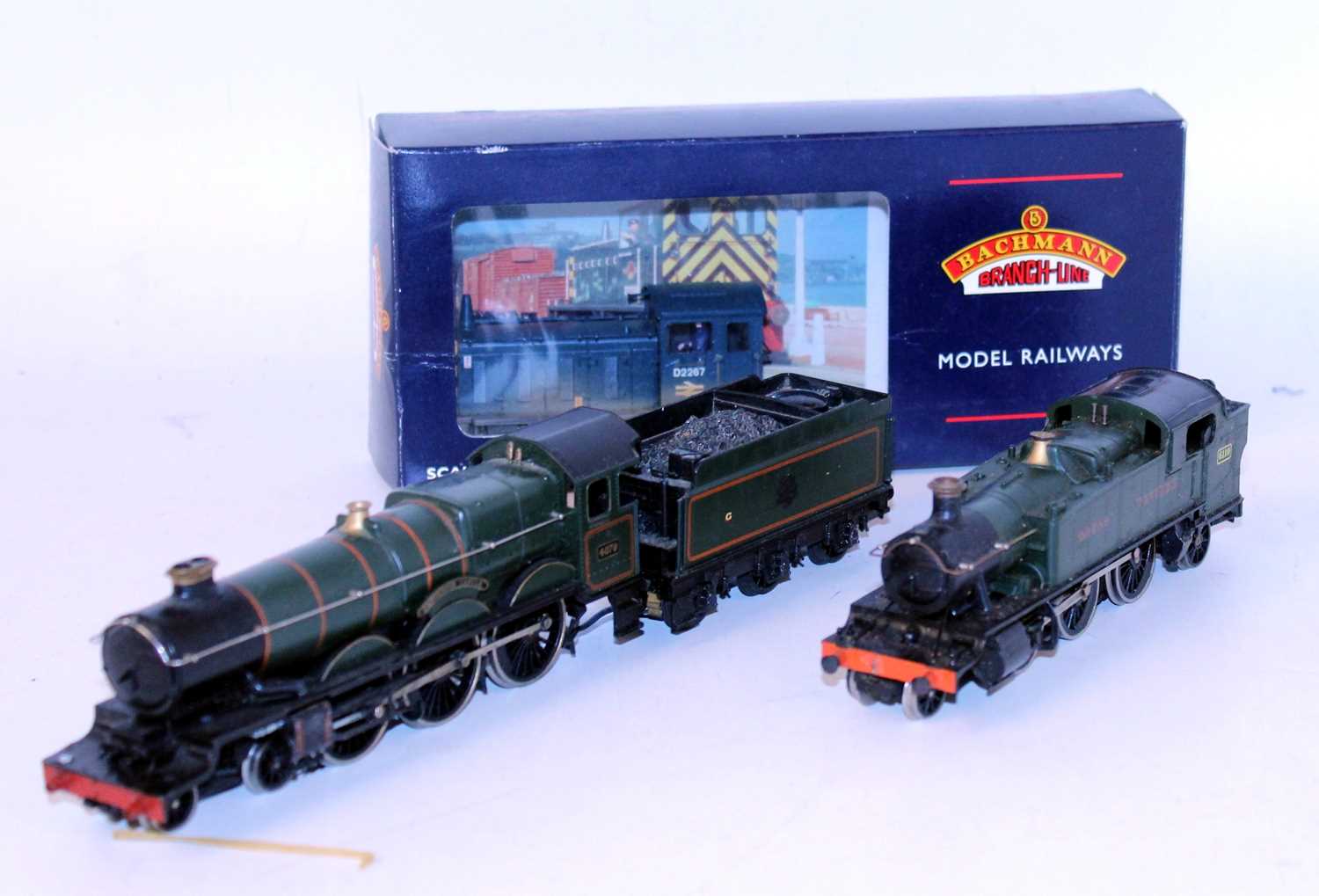 Lot 684 - Tray containing 3 locomotives, Bachmann...