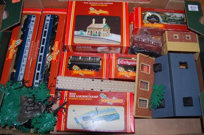 Lot 1242 - One box of mixed Hornby 00 gauge, to include...