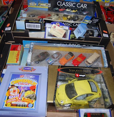 Lot 1265 - Two boxes of modern issue diecast to include...