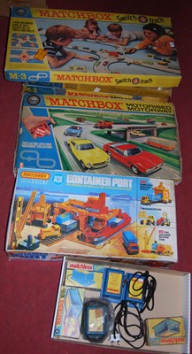 Lot 1284 - A quantity of Matchbox Motorway sets to...