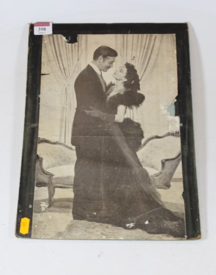 Lot 398 - A mid-20th century scrap book and contents,...