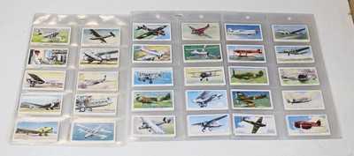 Lot 419 - A collection of assorted cigarette cards, to...