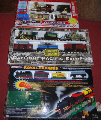 Lot 1304 - A boxed Royal Express train set, a Hobby boxed...