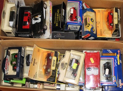 Lot 1338 - Two boxes of mixed modern issue diecast, to...