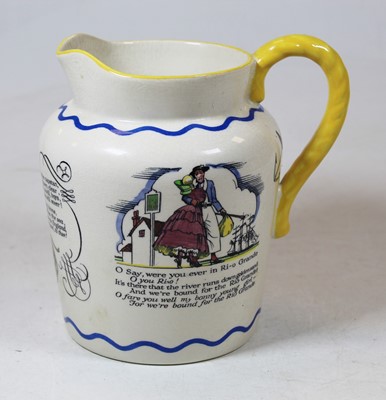 Lot 423 - A Royal Doulton Sea-Shanty jug, with transfer...