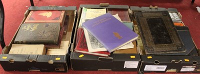 Lot 282 - Three boxes of miscellaneous books, to include...