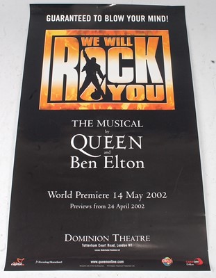 Lot 540 - A Roger Taylor of Queen on Tour poster, 74 x...