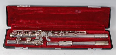 Lot 504 - A "Romilly" Graduate flute made for Rudall...