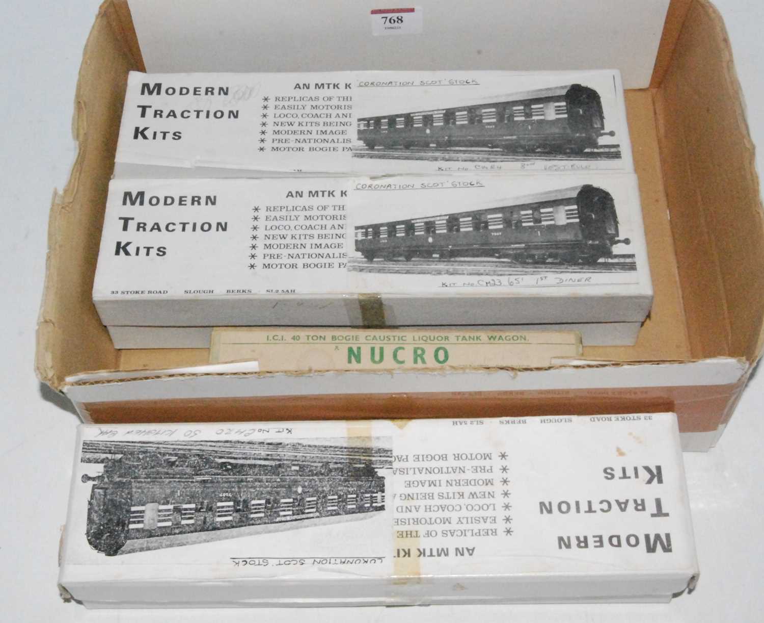 Lot 768 - Further selection of rolling stock kits, MTK...