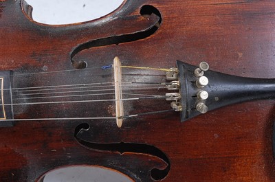 Lot 501 - An early 20th century Continental eight string...