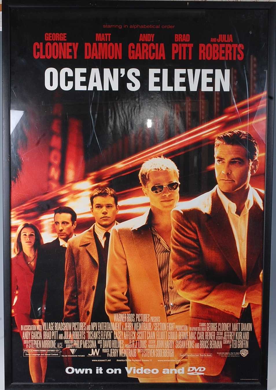 Lot 514 - Ocean's Eleven, 2001 one sheet film poster,...