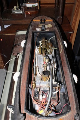 Lot 36 - A GRP wooden kit built model of a Krakatoa tug...