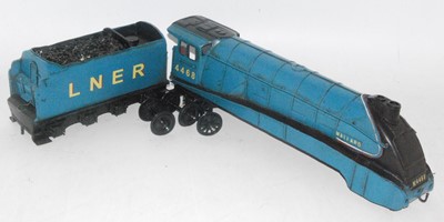 Lot 402 - A G1 LNER blue Mallard locomotive, body and...