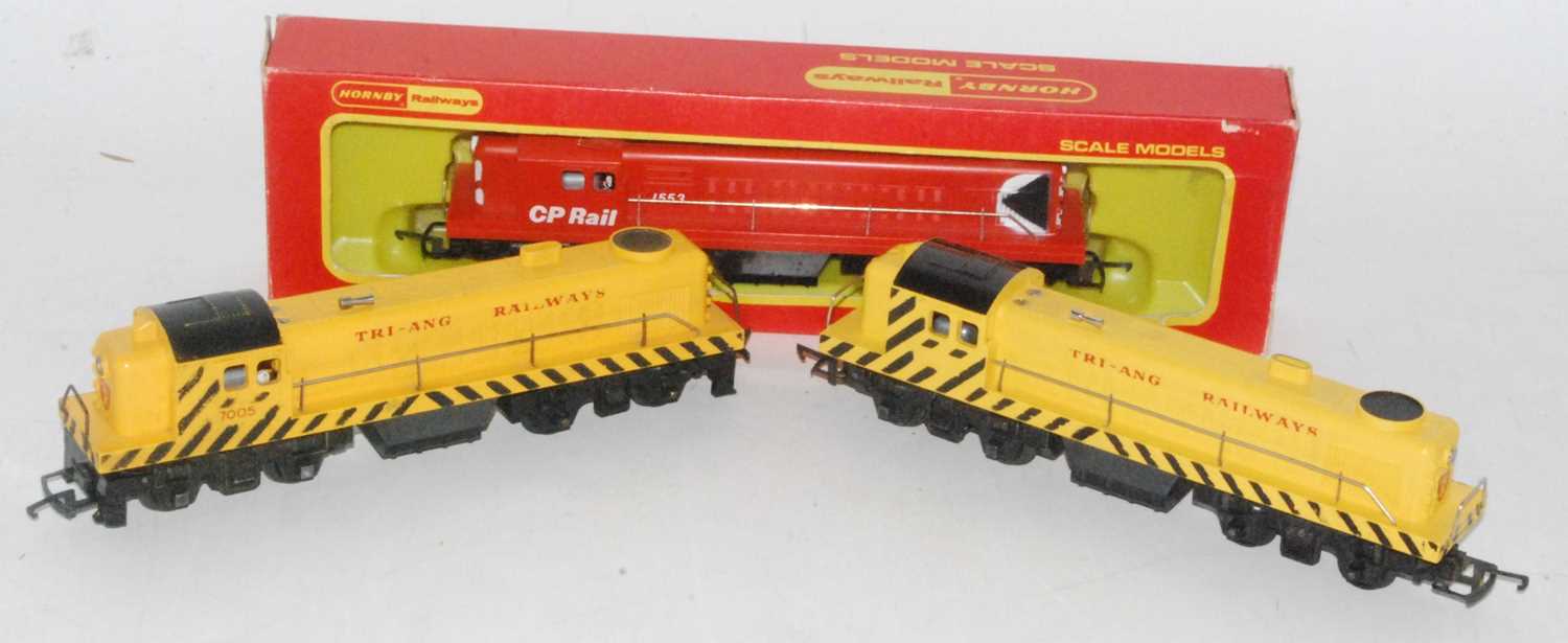Lot 780 - A Hornby R1553 CP Rail red Bo-Bo diesel...