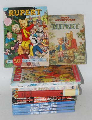 Lot 2501 - Rupert The Bear books and annuals to include...