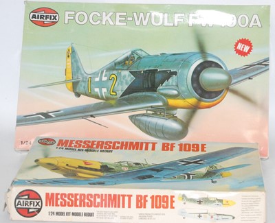 Lot 1010 - Airfix 1/24th scale kits group to include...