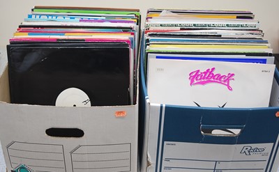 Lot 595 - A large collection of 12" singles mostly...