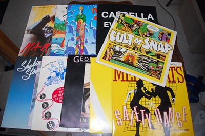 Lot 598 - A large collection of 12" singles, various...