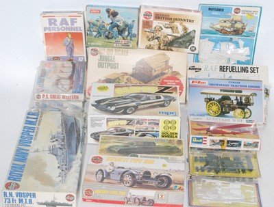 Lot 1003 - Large quantity of kits to include Airfix ships,...