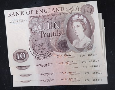 Lot 2126 - Great Britain, Bank of England, a consecutive...
