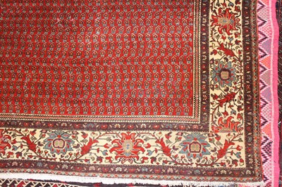 Lot 20 - * A Caucasian woollen Shirvan rug, having a...
