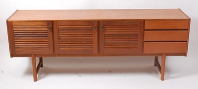 Lot 361 - A 1960s teak long sideboard by A.H. McIntosh &...