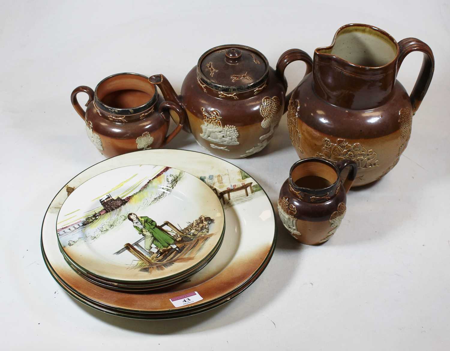 Lot 43 - A small collection of Royal Doulton harvest...