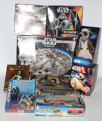 Lot 2503 - Group lot of Star Wars and other T.V related...