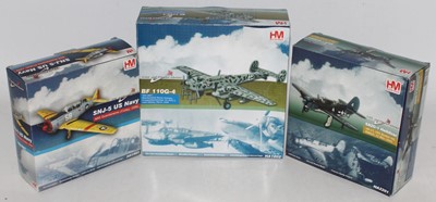 Lot 2272 - Hobbymaster HM Air Power Series x3 as follows,...