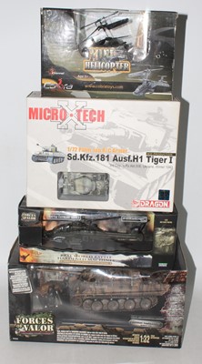 Lot 2235 - Group lot of 4 military models as follows...