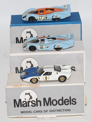 Lot 2010 - A Marsh Models The Thundersport range, 1/43...