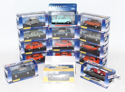 Lot 2215 - Corgi Vanguards series x15 models contains...