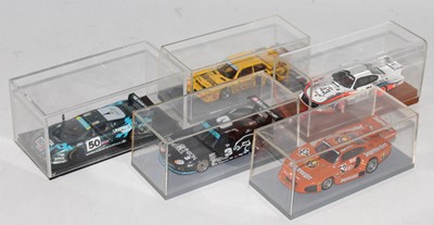 Lot 2000 - Five various plastic cased 1/43 scale high...